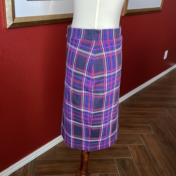 Kettlewell plaid knit skirt size medium - Picture 3 of 8